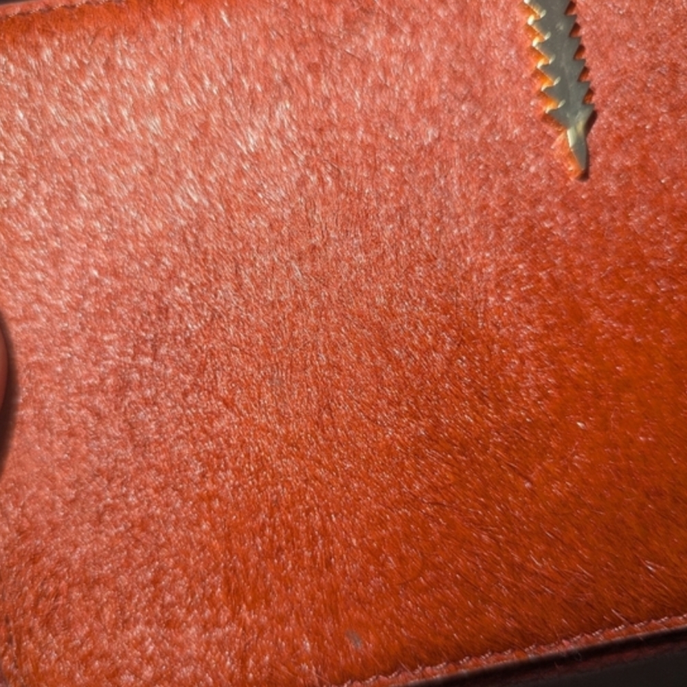 Thacker Ronnie Genuine Calf Hair Crossbody NWT - Picture 11 of 12